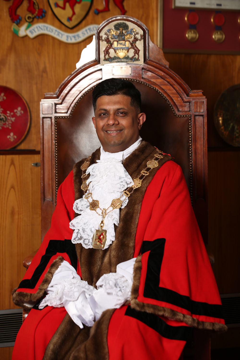 Cllr Mohammad Islam is the new Mayor of Enfield. Photo: Enfield Council